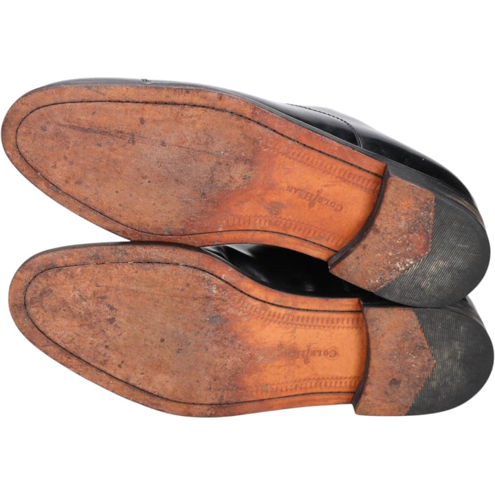 Cole Haan straight-tip shoes, size 10D Men's 28.0cm unclear black type Vintage Second Hand