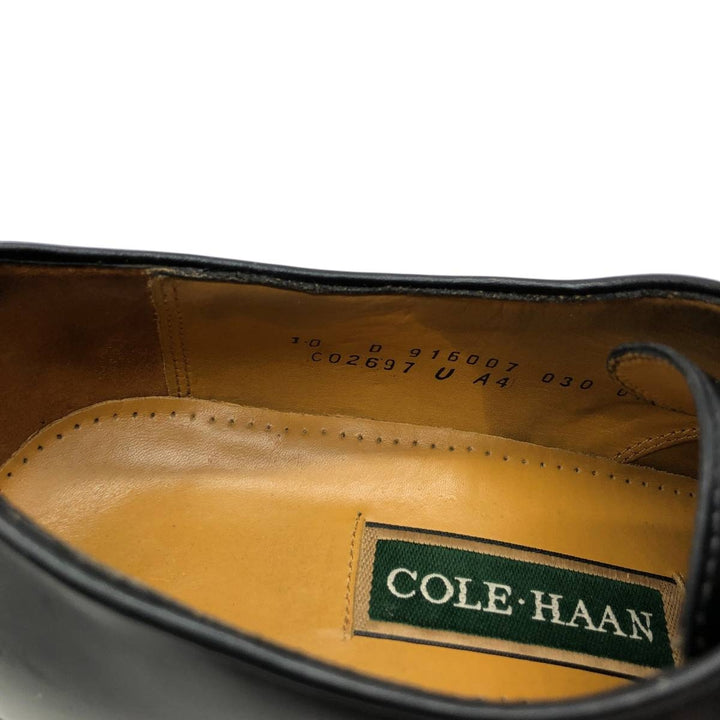 Cole Haan straight-tip shoes, size 10D Men's 28.0cm unclear black type Vintage Second Hand