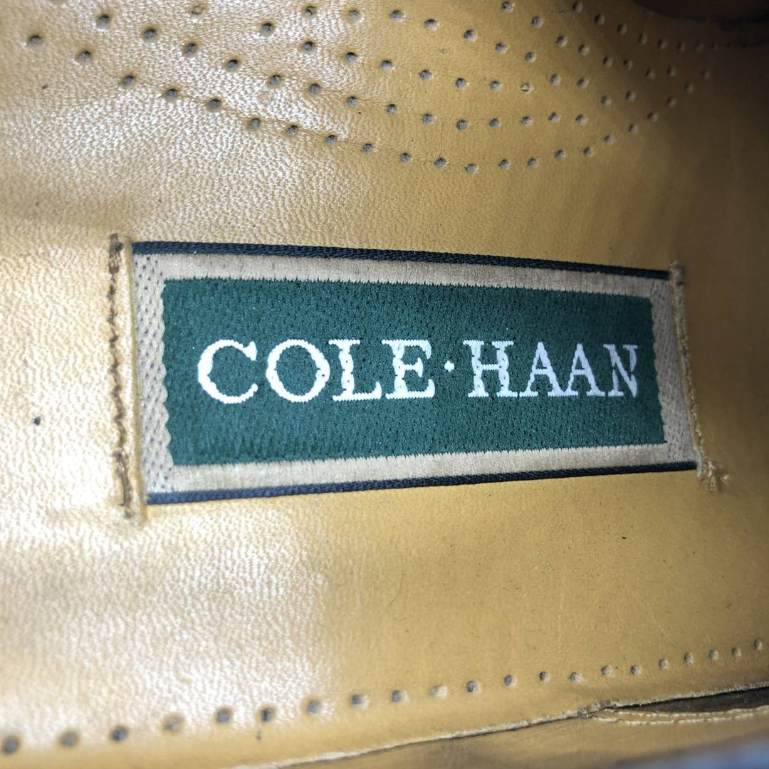 Cole Haan straight-tip shoes, size 10D Men's 28.0cm unclear black type Vintage Second Hand