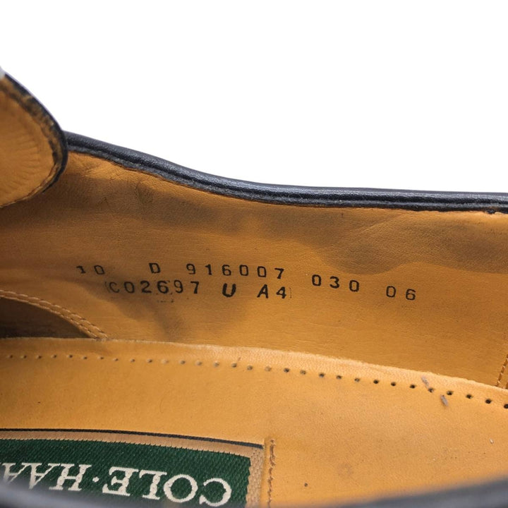 Cole Haan straight-tip shoes, size 10D Men's 28.0cm unclear black type Vintage Second Hand