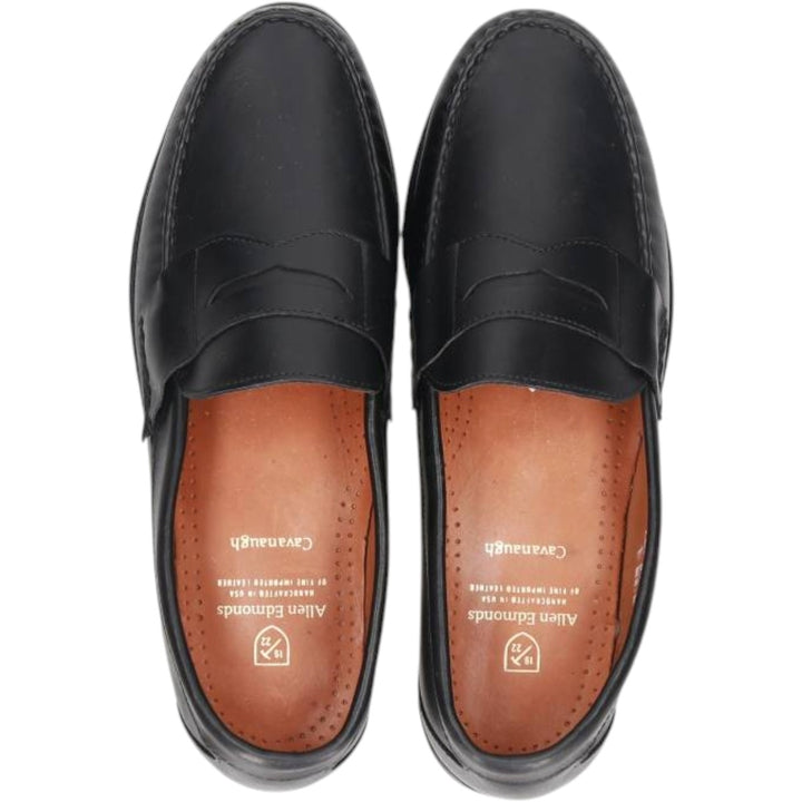 Allen Edmonds Cavanaugh penny loafers, made in the USA, size 10 1/2EEE Men's 28.5cm genuine leather black type Vintage Second Hand