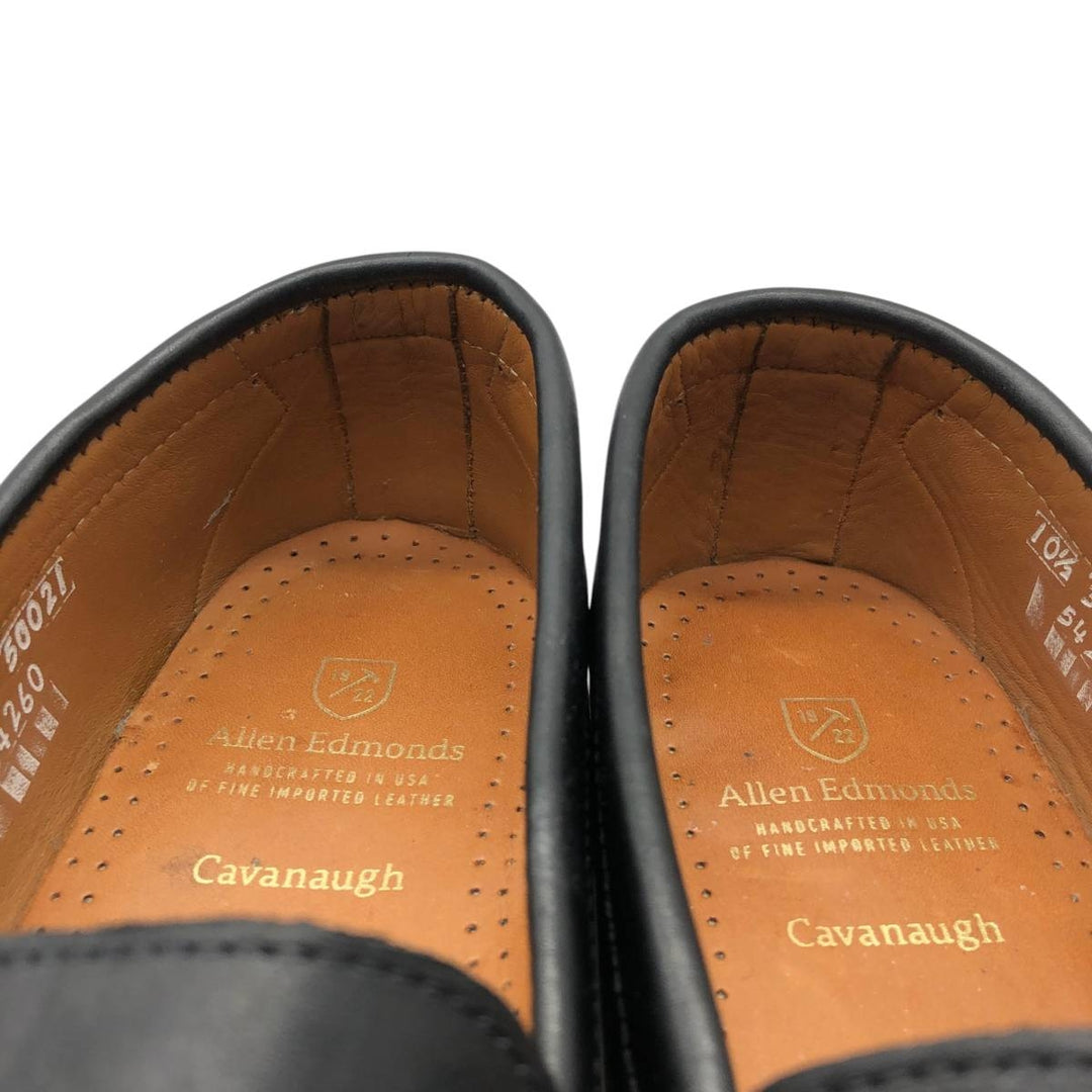 Allen Edmonds Cavanaugh penny loafers, made in the USA, size 10 1/2EEE Men's 28.5cm genuine leather black type Vintage Second Hand