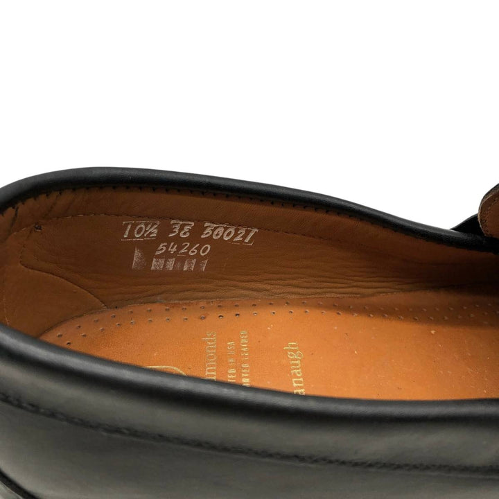 Allen Edmonds Cavanaugh penny loafers, made in the USA, size 10 1/2EEE Men's 28.5cm genuine leather black type Vintage Second Hand