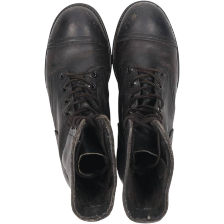 US Military Steel Toe Jump Boots, Size 7 1/2R (Men's, equivalent to 10.2 inches), Vintage /saa017010 Men's 26.0cm unclear black type Vintage Second Hand