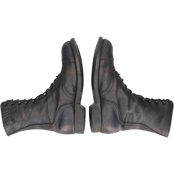 US Military Steel Toe Jump Boots, Size 7 1/2R (Men's, equivalent to 10.2 inches), Vintage /saa017010 Men's 26.0cm unclear black type Vintage Second Hand