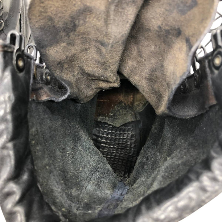1980s US Military Boots, Size 10 1/2R (Men's equivalent to 11.4"), Vintage /saa017012 Men's 29.0cm unclear black type Vintage Second Hand