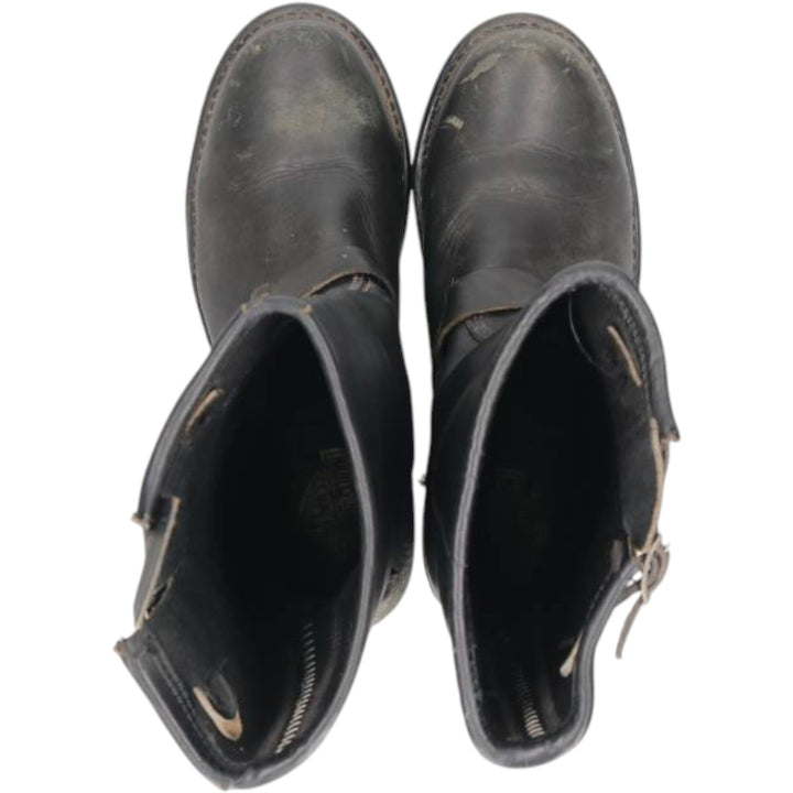 Harley-Davidson Engineer Boots, Made in USA, Size 10 Men's 28.0cm genuine leather black type Vintage Second Hand