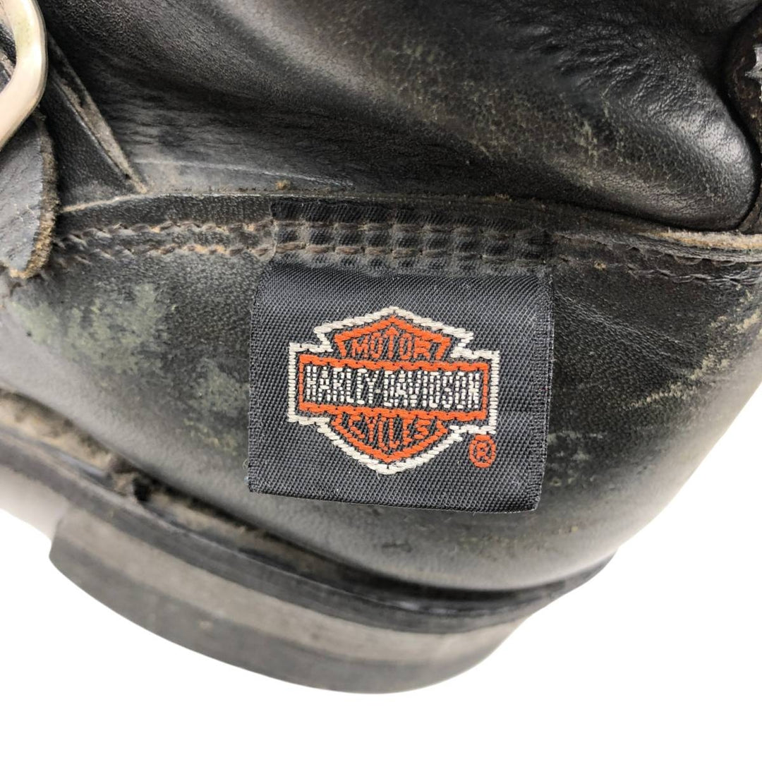 Harley-Davidson Engineer Boots, Made in USA, Size 10 Men's 28.0cm genuine leather black type Vintage Second Hand