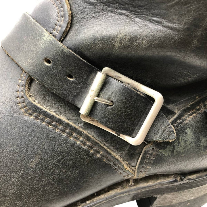 Harley-Davidson Engineer Boots, Made in USA, Size 10 Men's 28.0cm genuine leather black type Vintage Second Hand