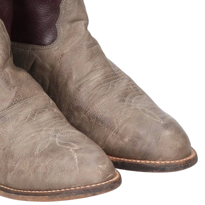 Tony Lama 2030 Western Boots, Size 7 1/2 D Men's 25.5cm unclear burgundy type Vintage Second Hand