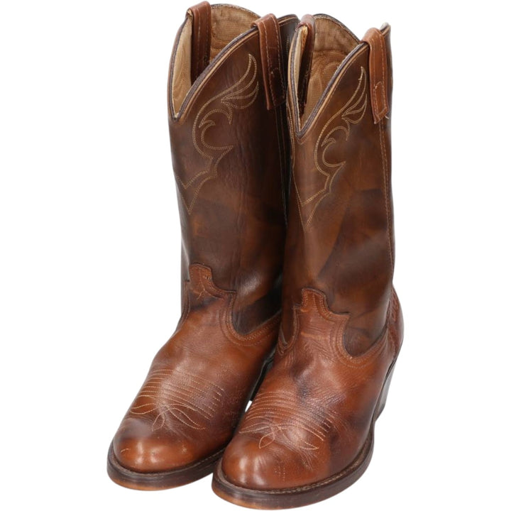 Dingo Western Boots, Made in USA, Size 9 1/2 D Men's 26.0cm unclear brown type Vintage Second Hand