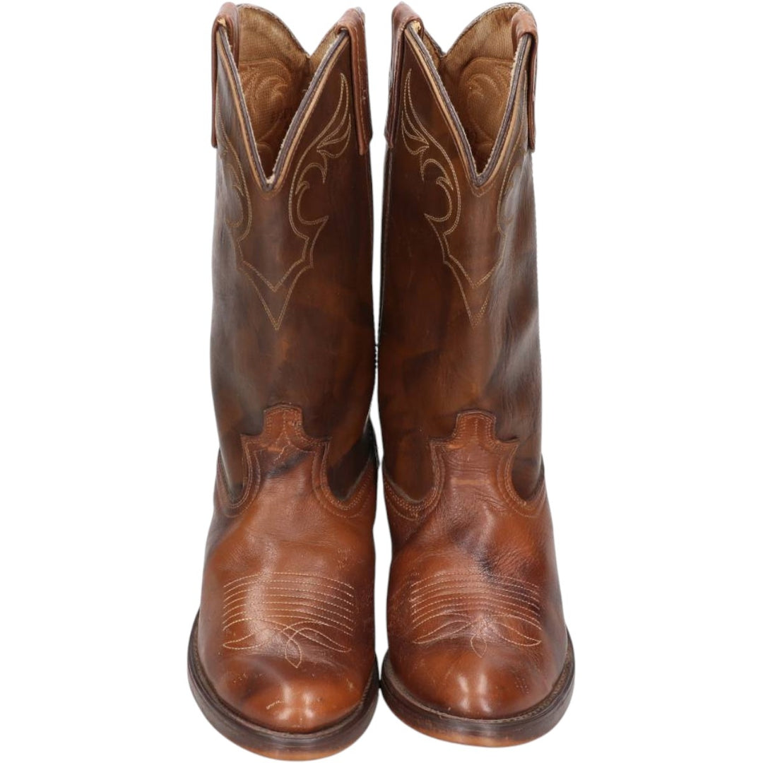 Dingo Western Boots, Made in USA, Size 9 1/2 D Men's 26.0cm unclear brown type Vintage Second Hand