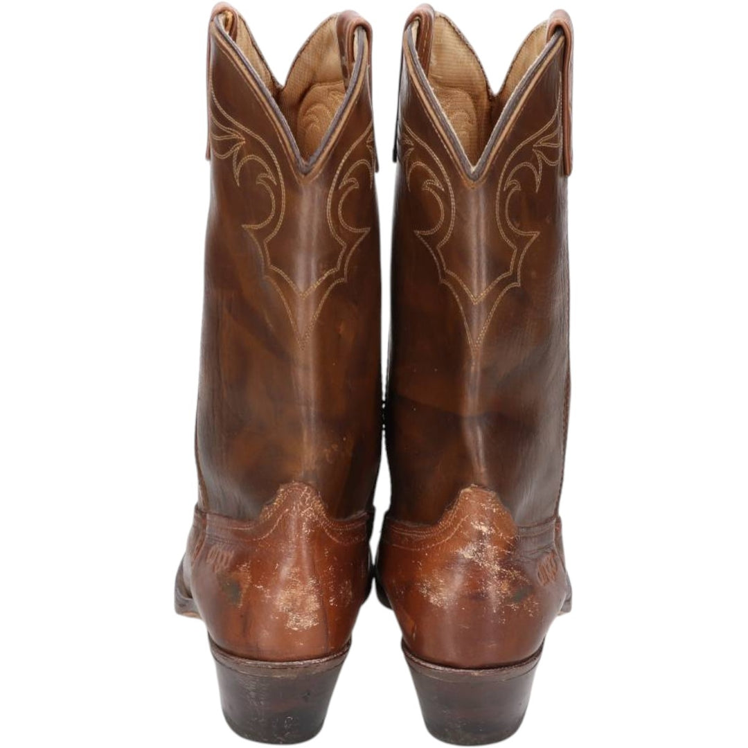 Dingo Western Boots, Made in USA, Size 9 1/2 D Men's 26.0cm unclear brown type Vintage Second Hand
