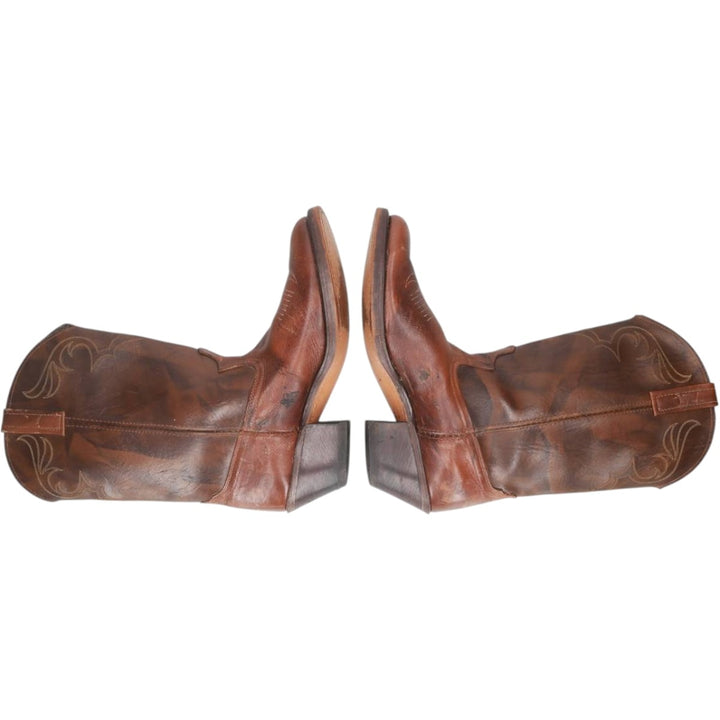Dingo Western Boots, Made in USA, Size 9 1/2 D Men's 26.0cm unclear brown type Vintage Second Hand