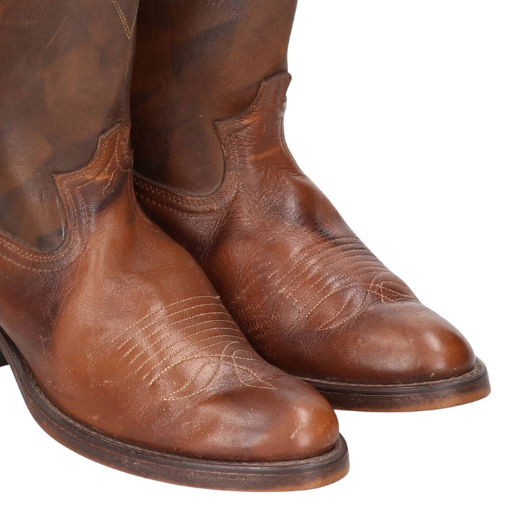 Dingo Western Boots, Made in USA, Size 9 1/2 D Men's 26.0cm unclear brown type Vintage Second Hand