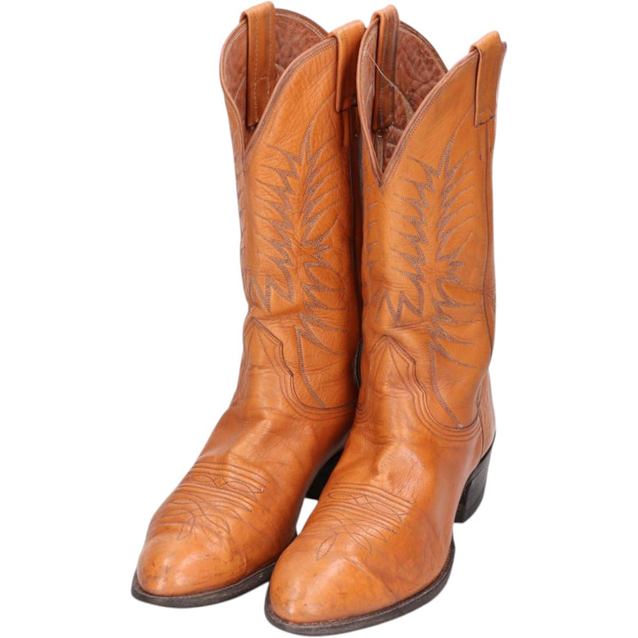 Nocona Boots Western Boots 10 1/2 D Men's 28.5cm unclear Camel type Vintage Second Hand