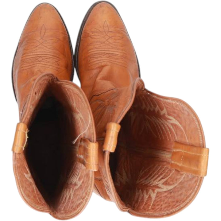Nocona Boots Western Boots 10 1/2 D Men's 28.5cm unclear Camel type Vintage Second Hand