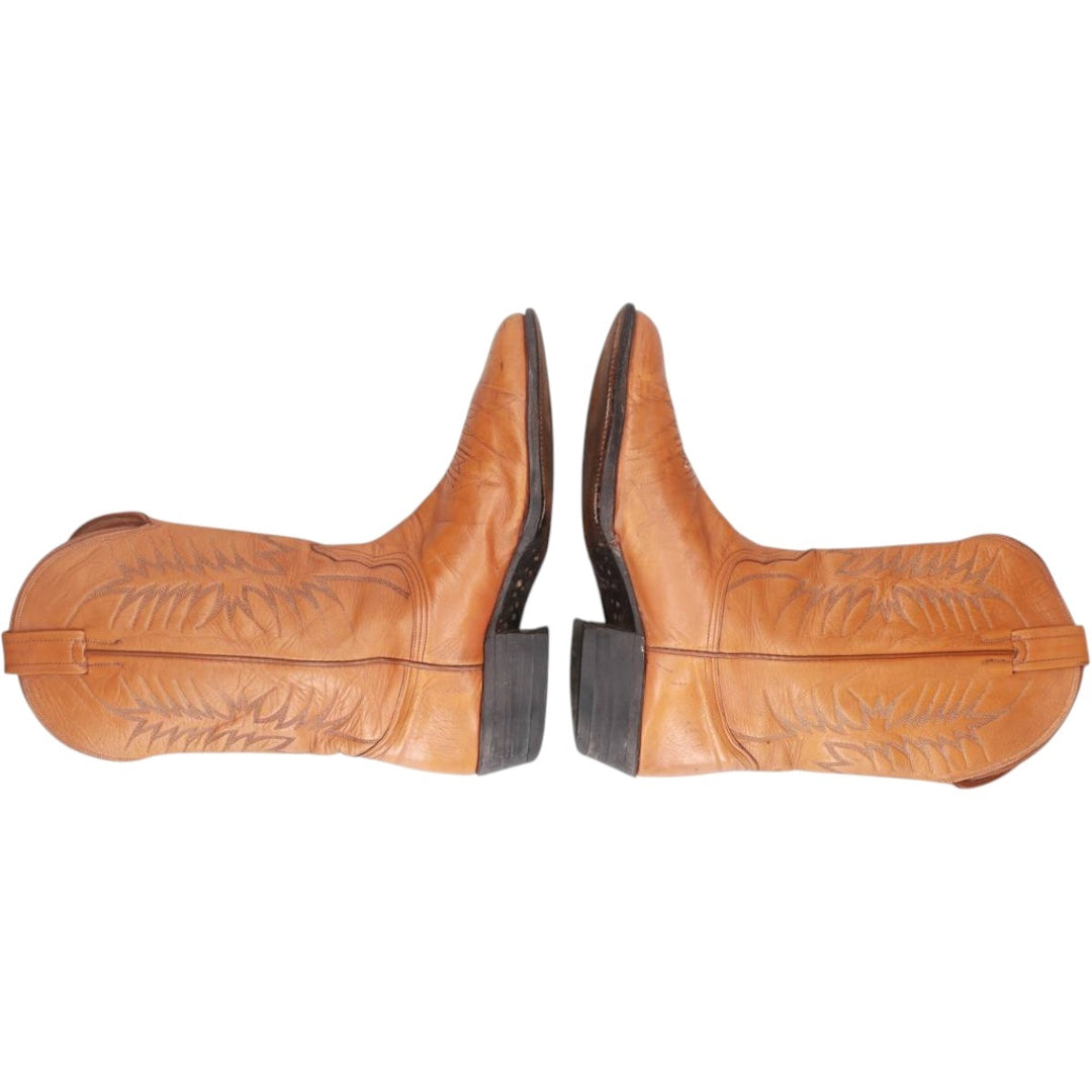 Nocona Boots Western Boots 10 1/2 D Men's 28.5cm unclear Camel type Vintage Second Hand