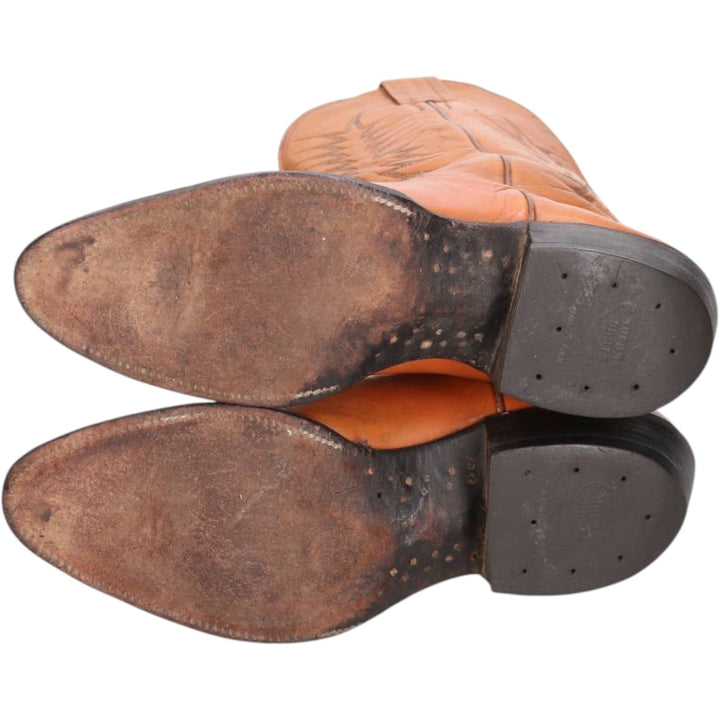Nocona Boots Western Boots 10 1/2 D Men's 28.5cm unclear Camel type Vintage Second Hand