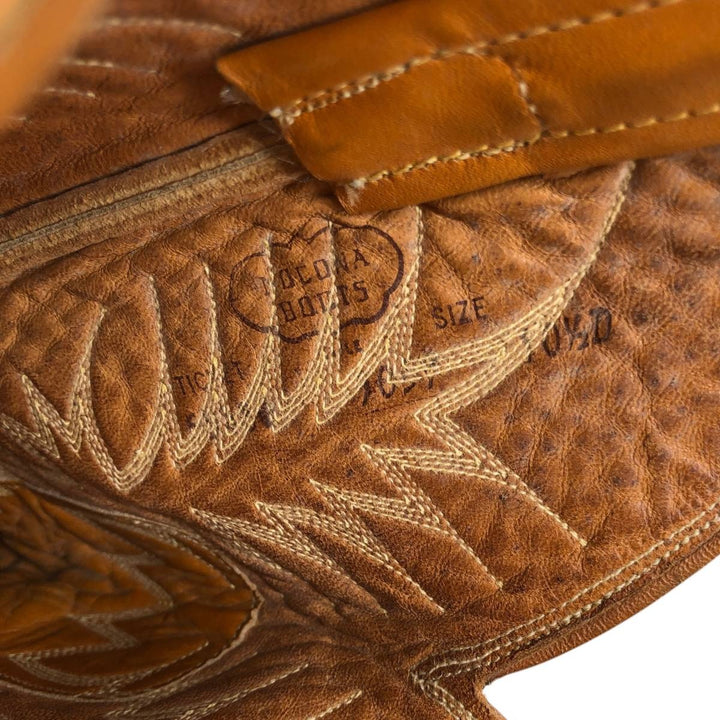 Nocona Boots Western Boots 10 1/2 D Men's 28.5cm unclear Camel type Vintage Second Hand