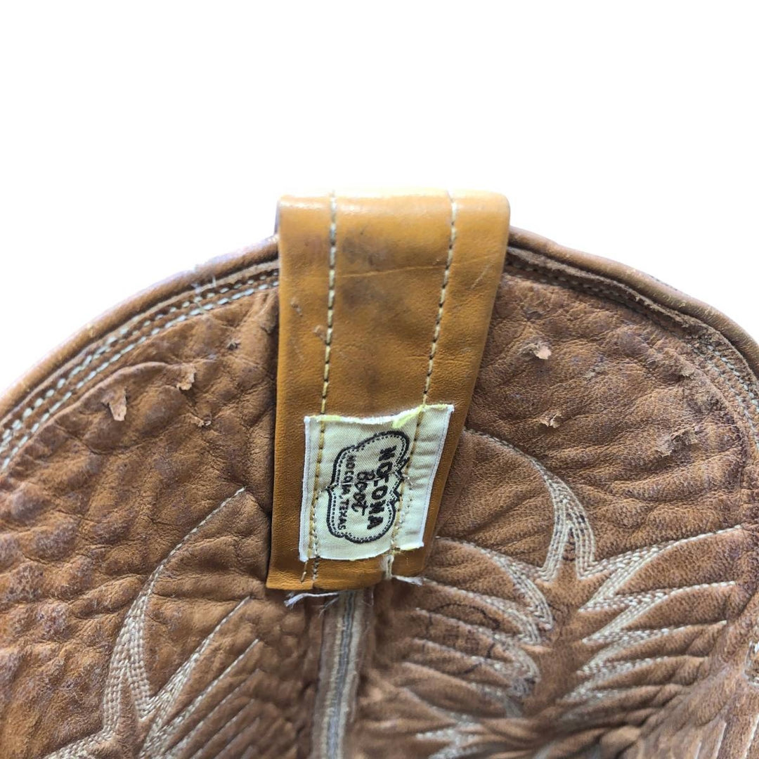 Nocona Boots Western Boots 10 1/2 D Men's 28.5cm unclear Camel type Vintage Second Hand
