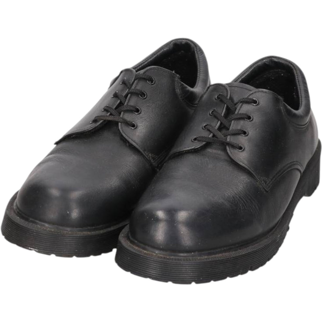 Dr. Martens Royal Mail Postman Shoes, 4-hole shoes, Made in England, Size 8 Men's 26.5cm unclear black type Vintage Second Hand