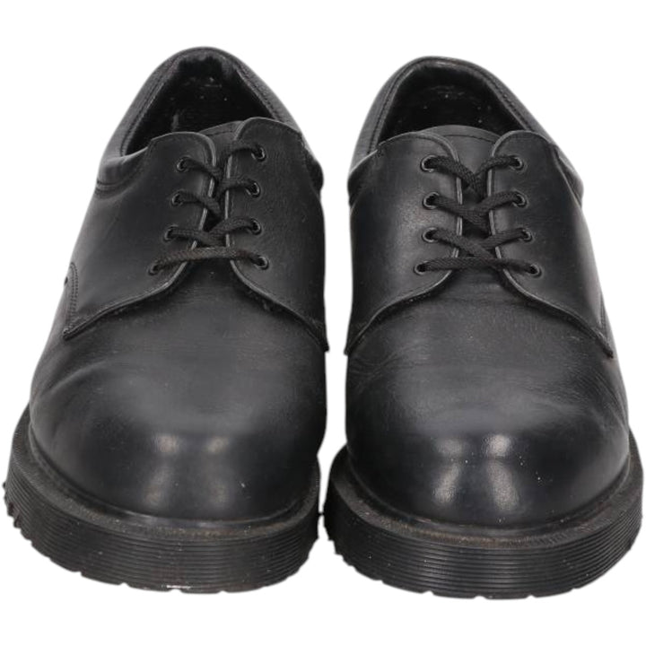Dr. Martens Royal Mail Postman Shoes, 4-hole shoes, Made in England, Size 8 Men's 26.5cm unclear black type Vintage Second Hand