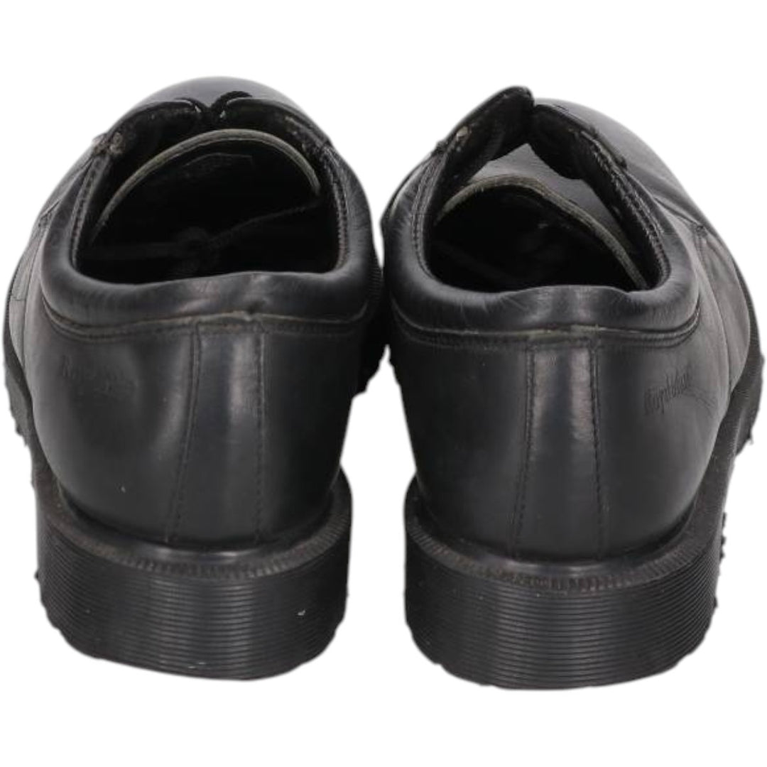 Dr. Martens Royal Mail Postman Shoes, 4-hole shoes, Made in England, Size 8 Men's 26.5cm unclear black type Vintage Second Hand