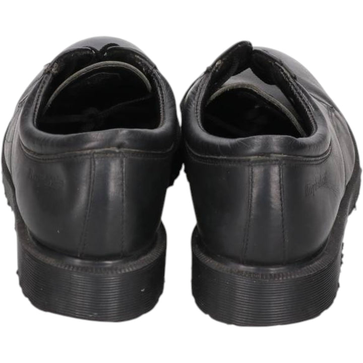 Dr. Martens Royal Mail Postman Shoes, 4-hole shoes, Made in England, Size 8 Men's 26.5cm unclear black type Vintage Second Hand