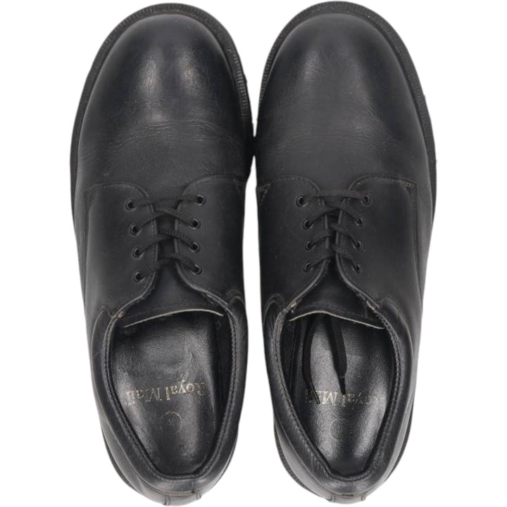 Dr. Martens Royal Mail Postman Shoes, 4-hole shoes, Made in England, Size 8 Men's 26.5cm unclear black type Vintage Second Hand