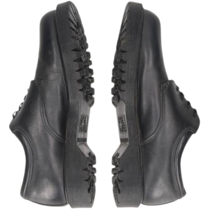 Dr. Martens Royal Mail Postman Shoes, 4-hole shoes, Made in England, Size 8 Men's 26.5cm unclear black type Vintage Second Hand