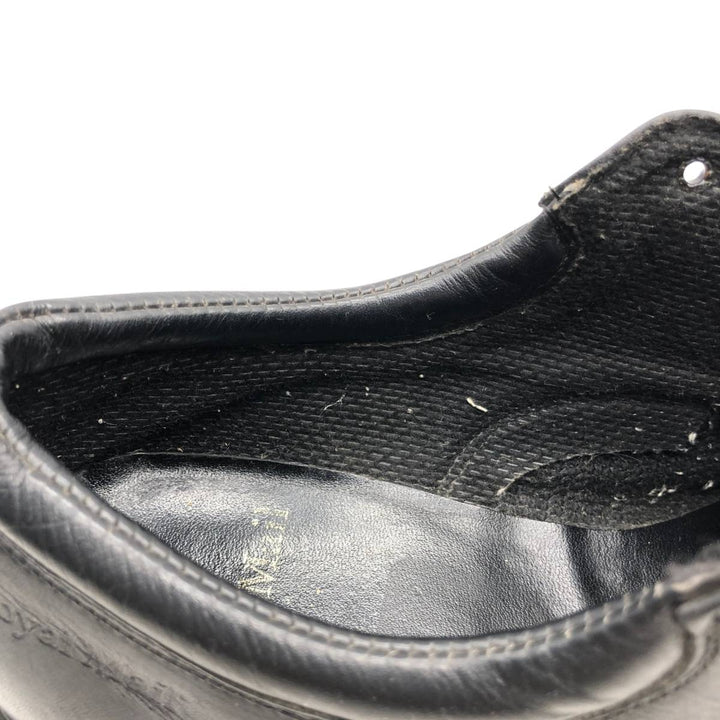 Dr. Martens Royal Mail Postman Shoes, 4-hole shoes, Made in England, Size 8 Men's 26.5cm unclear black type Vintage Second Hand