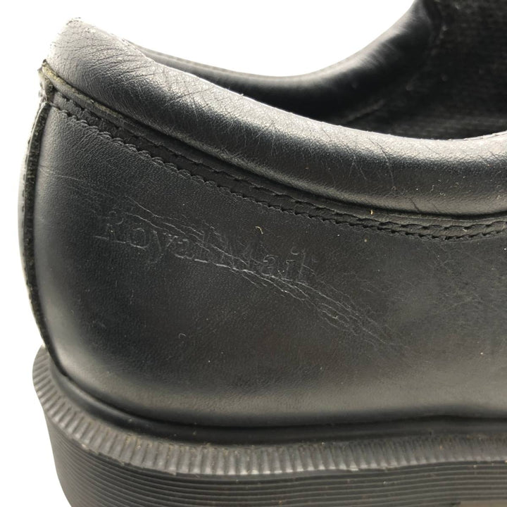 Dr. Martens Royal Mail Postman Shoes, 4-hole shoes, Made in England, Size 8 Men's 26.5cm unclear black type Vintage Second Hand