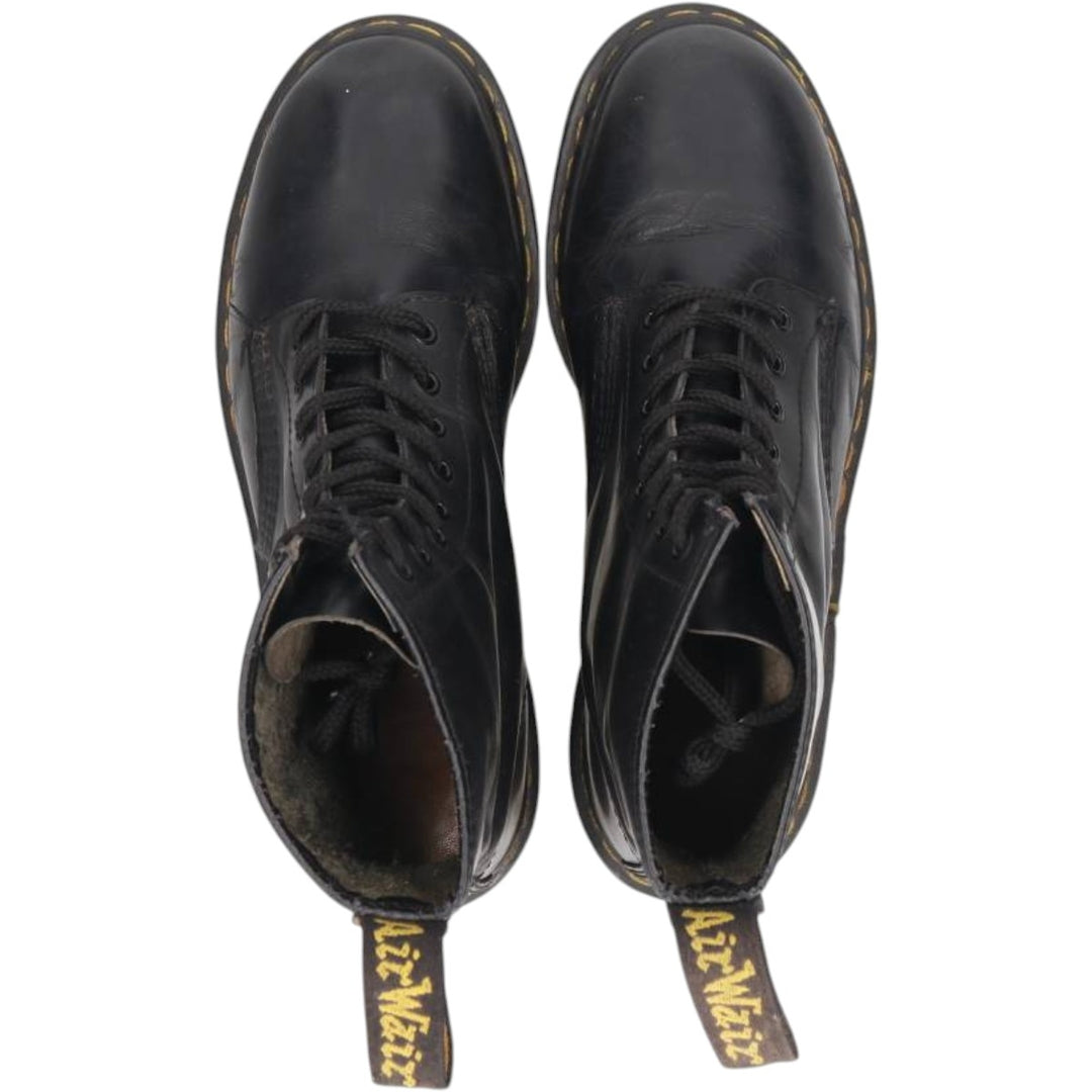 Dr. Martens 1460 8-hole boots, made in England. Men's 27.0cm unclear black type Vintage Second Hand