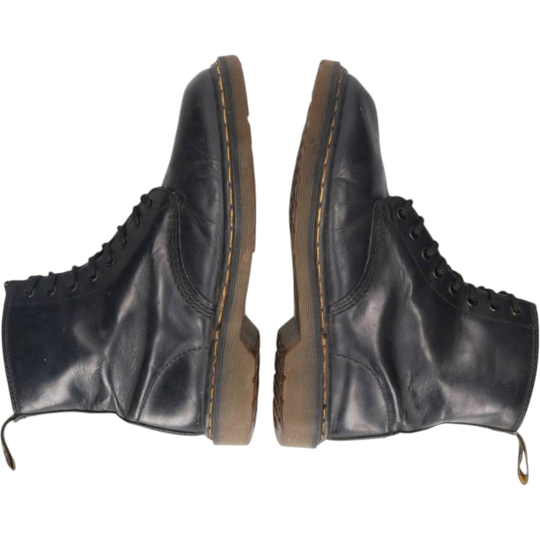 Dr. Martens 1460 8-hole boots, made in England. Men's 27.0cm unclear black type Vintage Second Hand