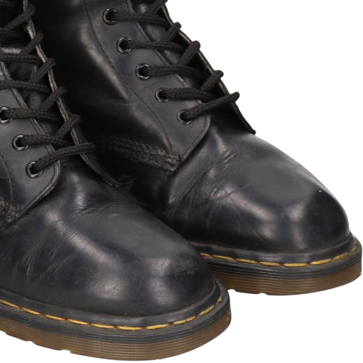 Dr. Martens 1460 8-hole boots, made in England. Men's 27.0cm unclear black type Vintage Second Hand