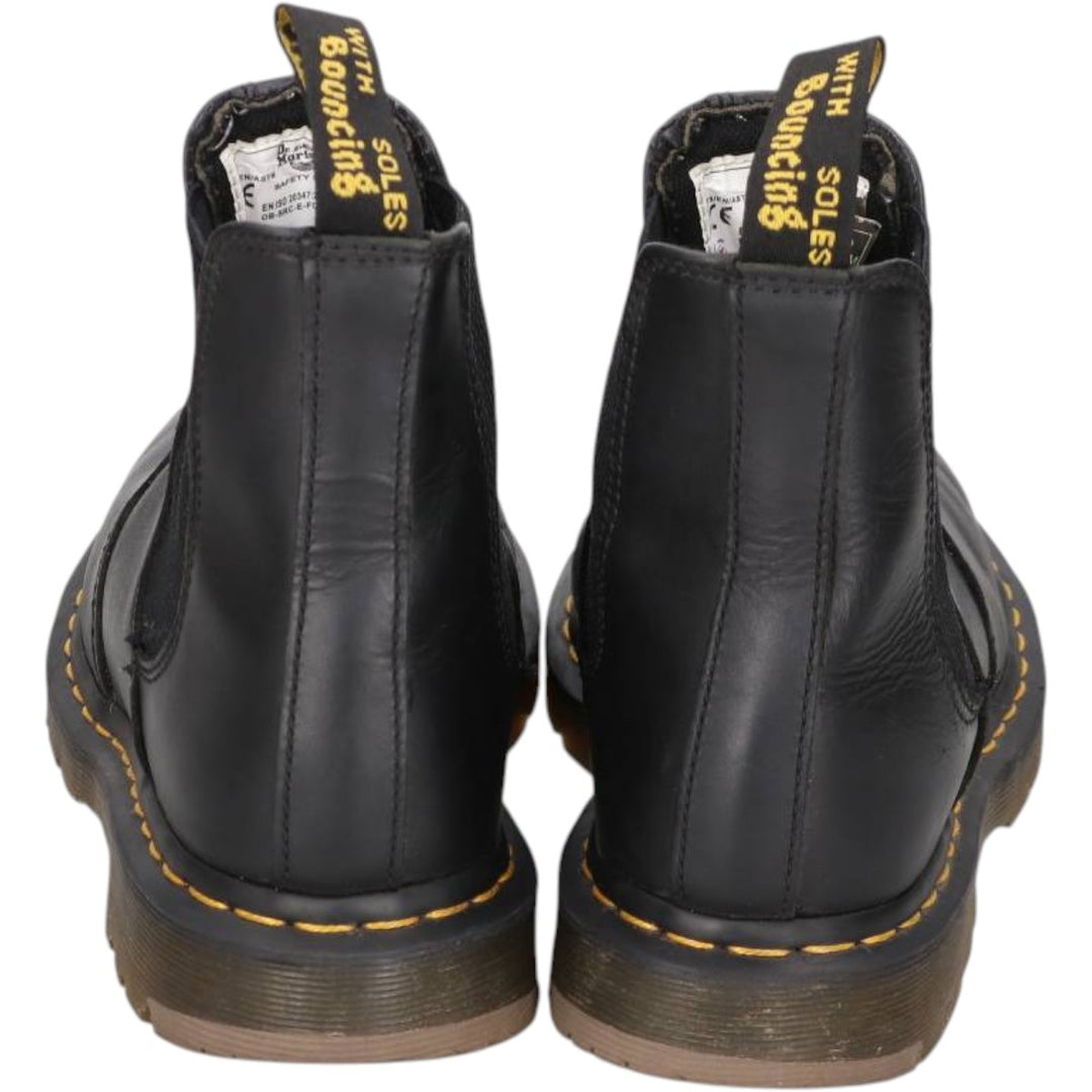 Dr. Martens 2976 Chelsea Boots with Side Gore, Size 8 Men's 26.0cm unclear black type Vintage Second Hand