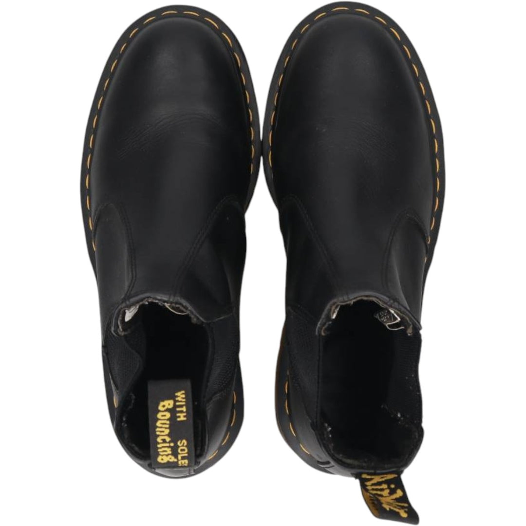 Dr. Martens 2976 Chelsea Boots with Side Gore, Size 8 Men's 26.0cm unclear black type Vintage Second Hand