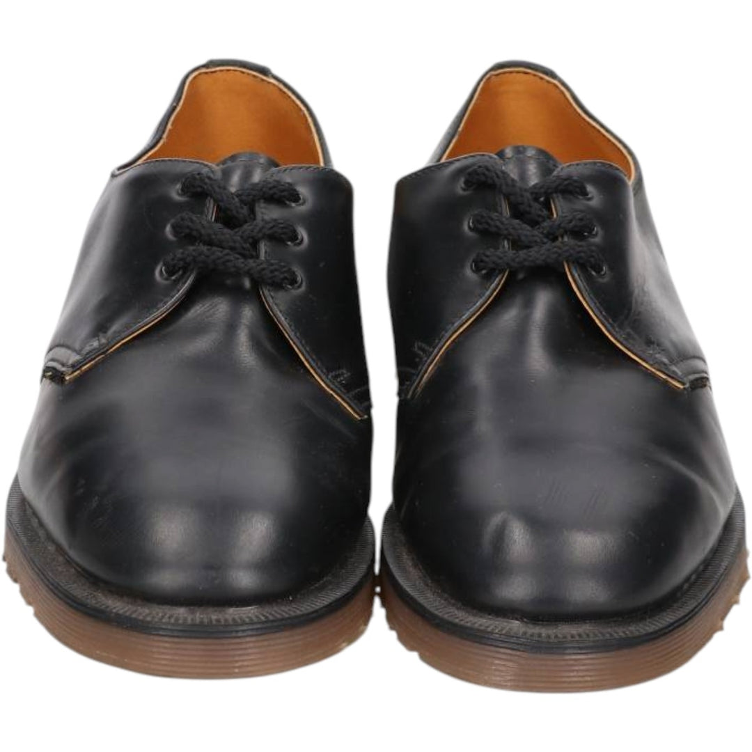 Dr. Martens Royal Mail Postman Shoes, 3-hole shoes, Made in England, Size 8 Men's 27.0cm genuine leather black type Vintage Second Hand