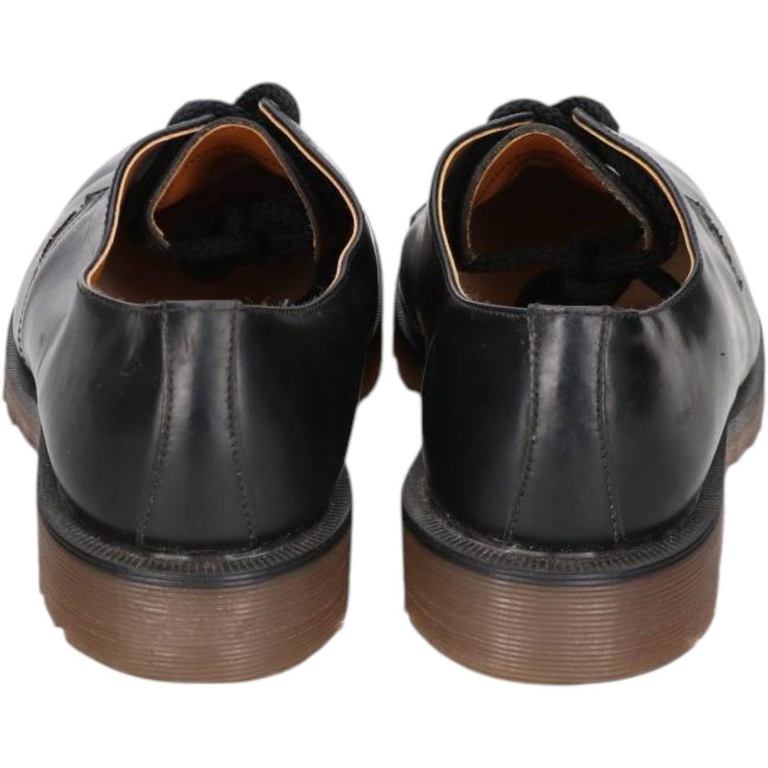 Dr. Martens Royal Mail Postman Shoes, 3-hole shoes, Made in England, Size 8 Men's 27.0cm genuine leather black type Vintage Second Hand