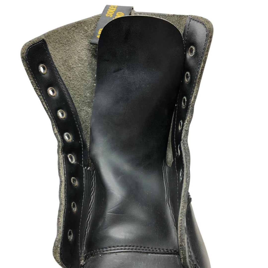 Dr. Martens Dolcis 8-hole boots, made in England. Men's 26.0cm unclear black type Vintage Second Hand