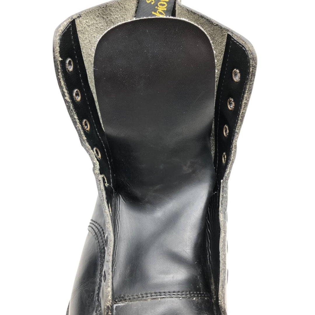 Dr. Martens Dolcis 8-hole boots, made in England. Men's 26.0cm unclear black type Vintage Second Hand