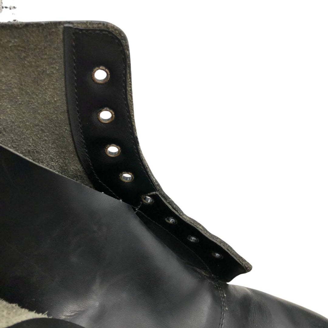Dr. Martens Dolcis 8-hole boots, made in England. Men's 26.0cm unclear black type Vintage Second Hand