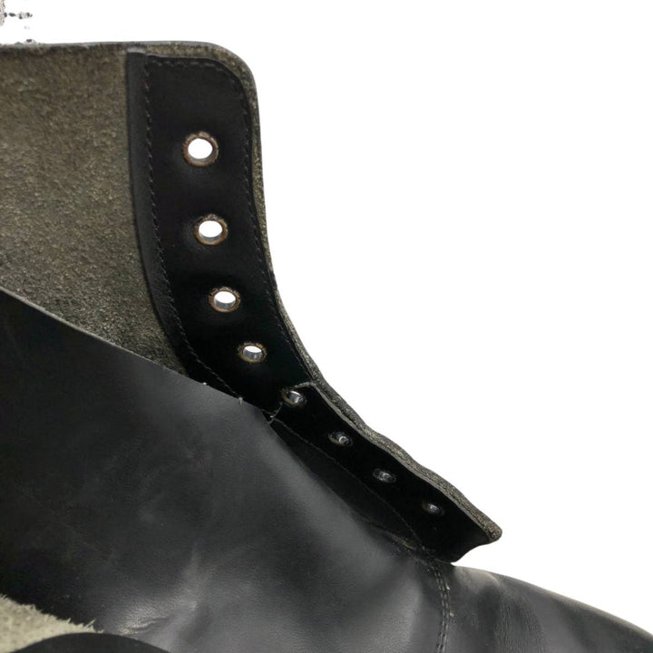 Dr. Martens Dolcis 8-hole boots, made in England. Men's 26.0cm unclear black type Vintage Second Hand