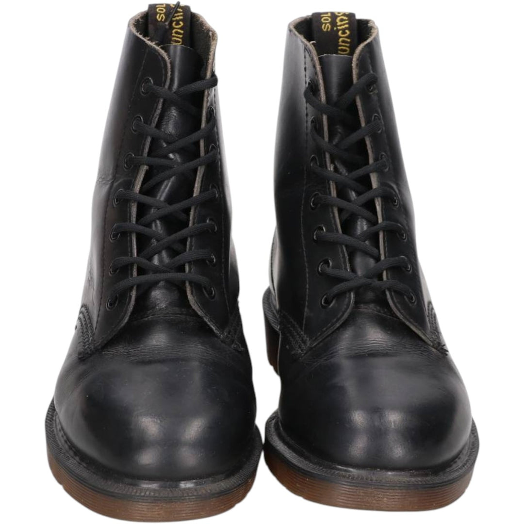 Dr. Martens 7-hole boots made in the UK Men's 26.0cm genuine leather black type Vintage Second Hand