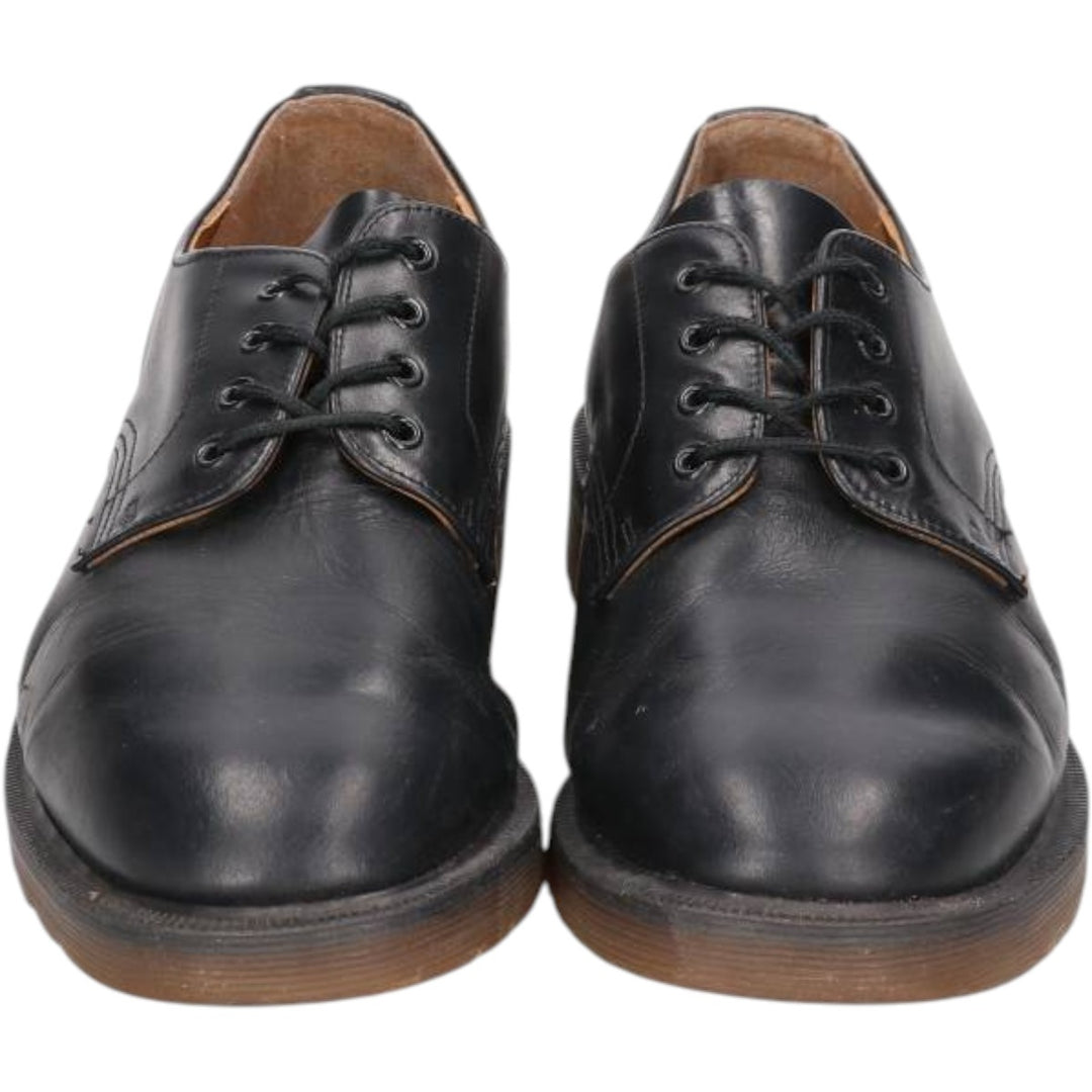Dr. Martens 368R 4-hole shoes, made in England, size 7 Men's 26.0cm unclear black type Vintage Second Hand