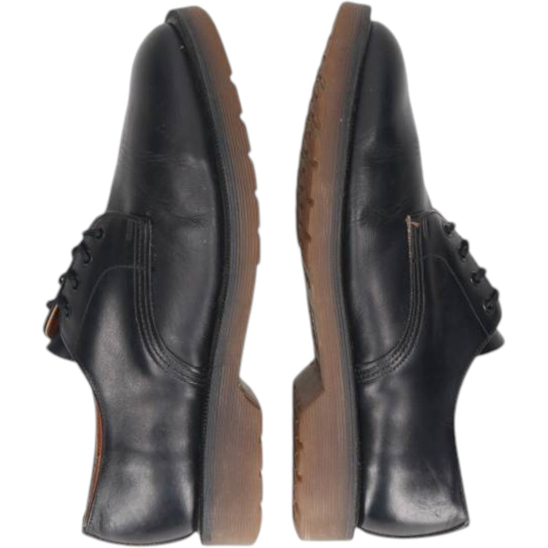 Dr. Martens 368R 4-hole shoes, made in England, size 7 Men's 26.0cm unclear black type Vintage Second Hand
