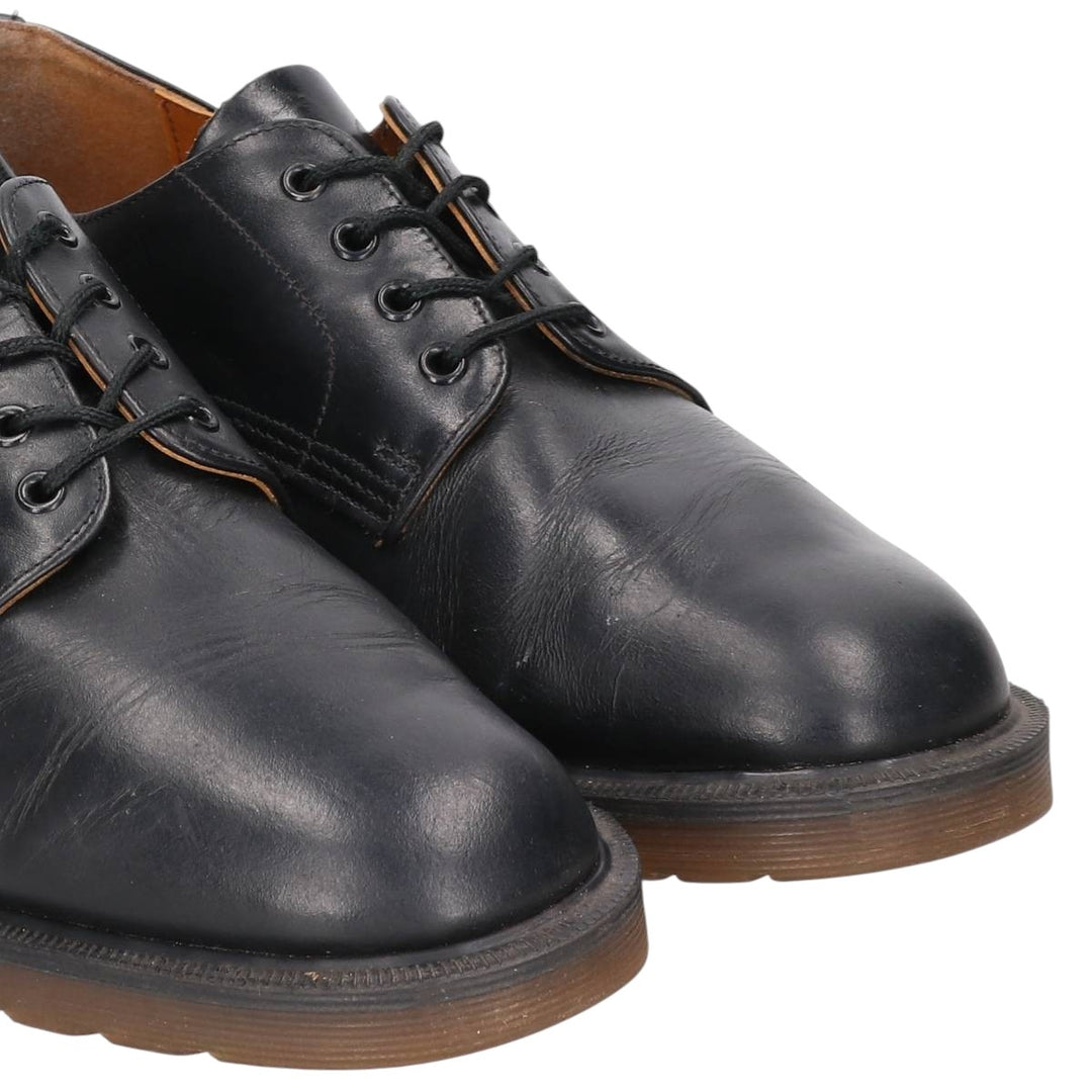 Dr. Martens 368R 4-hole shoes, made in England, size 7 Men's 26.0cm unclear black type Vintage Second Hand
