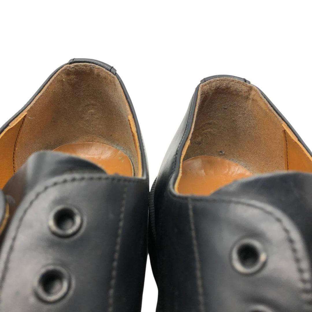 Dr. Martens 368R 4-hole shoes, made in England, size 7 Men's 26.0cm unclear black type Vintage Second Hand