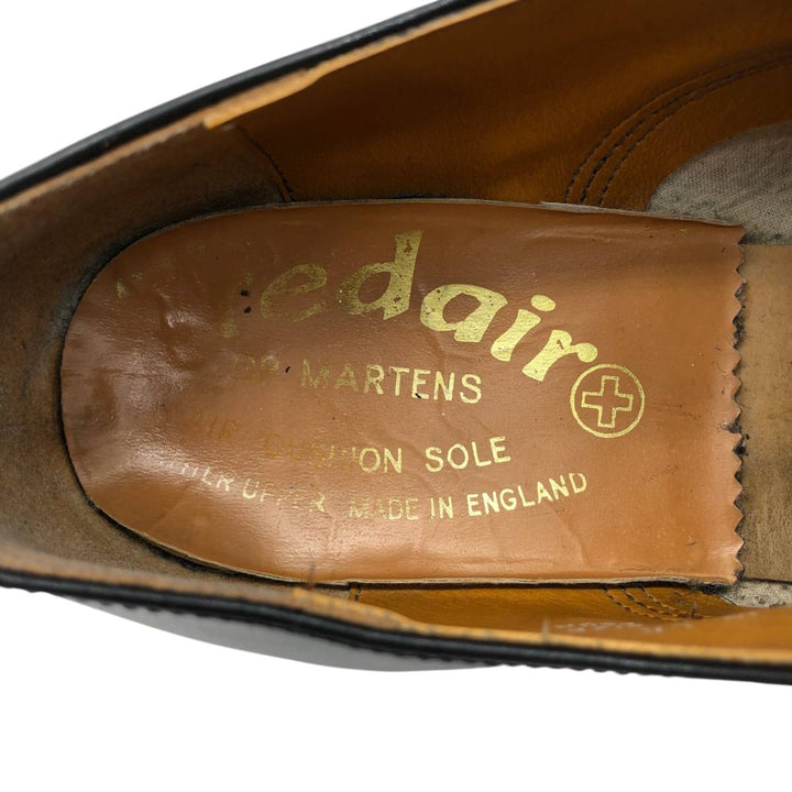 Dr. Martens 368R 4-hole shoes, made in England, size 7 Men's 26.0cm unclear black type Vintage Second Hand